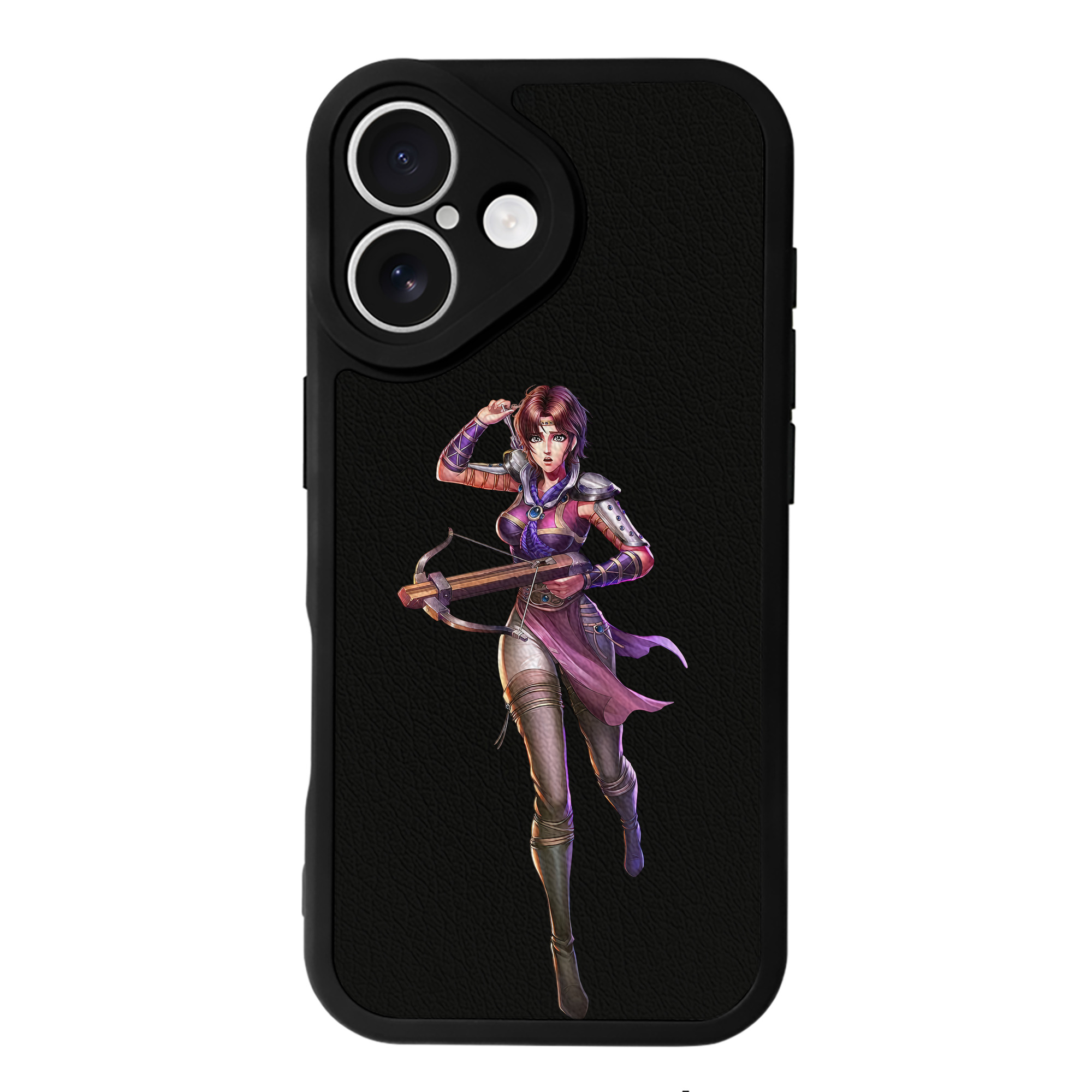 （画像用） 北斗の拳 Fist of the North Star 【iPhone 16シリーズ対応】シリコンスマホケース（レザー調） 材質：シリコン